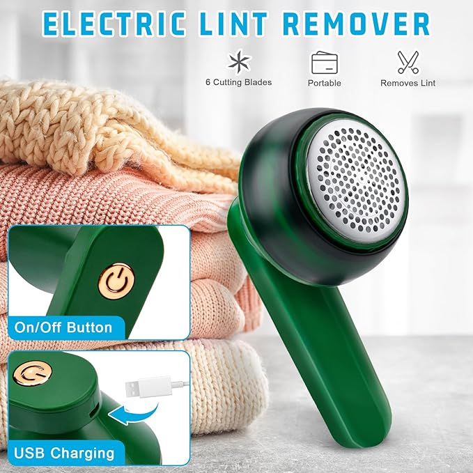Electric Lint Remover – Instantly Remove Fabric Fuzz from Clothes