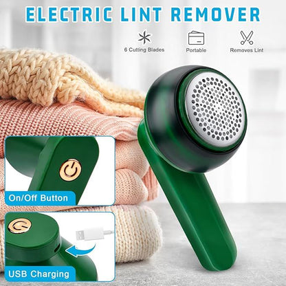 Electric Lint Remover – Instantly Remove Fabric Fuzz from Clothes