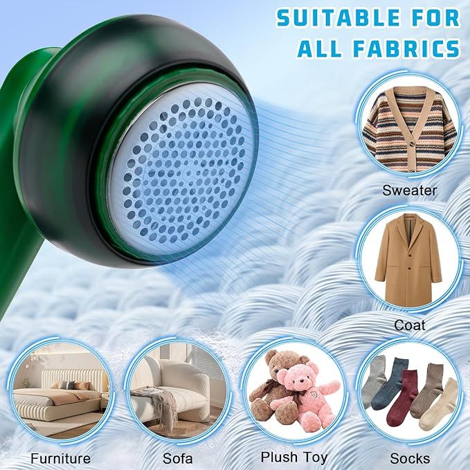 Electric Lint Remover – Instantly Remove Fabric Fuzz from Clothes